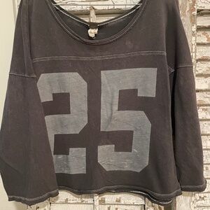 Free People Vintage Number 25 Athletic Tee